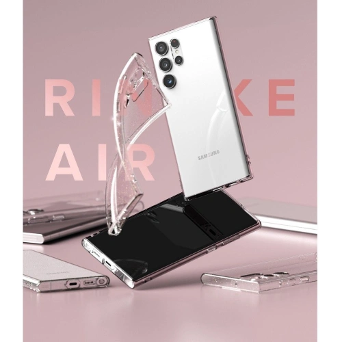 Kup Etui Ringke Air Samsung Galaxy S22 Ultra Glitter Clear - RGK1640GCL - {ean13} - Sklep Home Screen