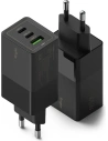 Încărcătorul de rețea Ringke Charger GaN 3-port 65W Negru