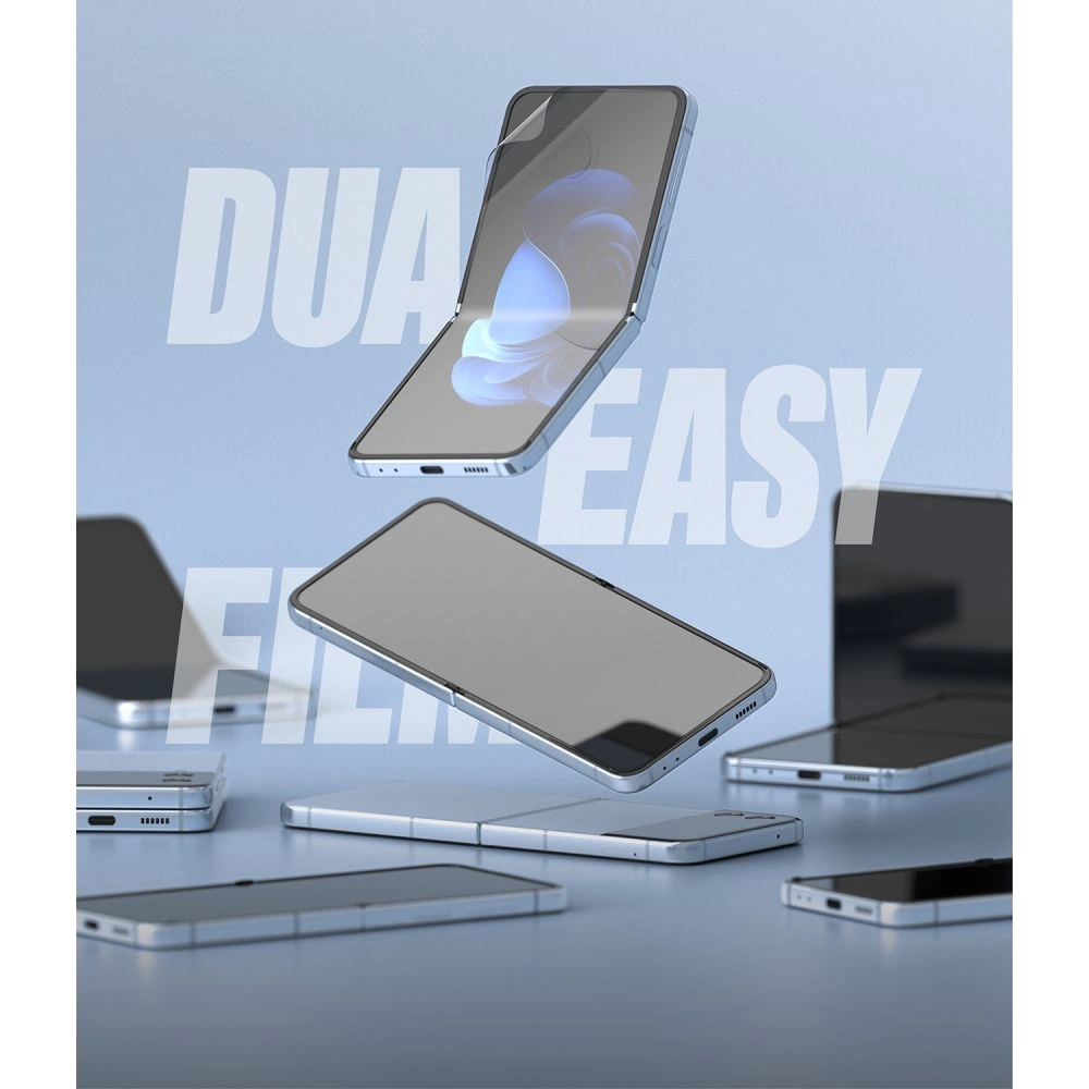 Folia hydrożelowa Ringke Dual Easy Samsung Galaxy Z Flip 4 [2 PACK]