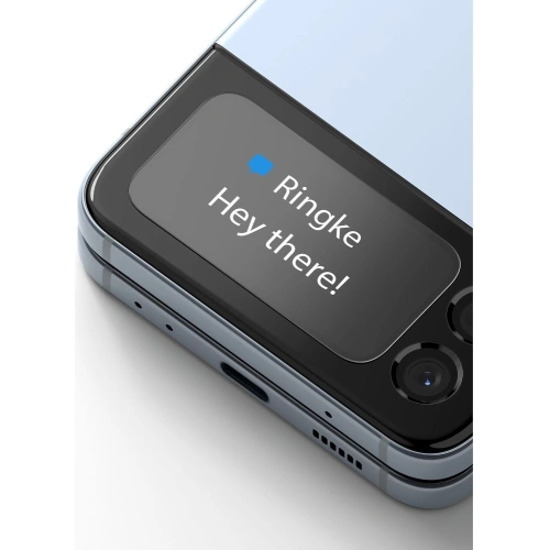 Buy Ringke ID Glass Samsung Galaxy Z Flip 4 (on back screen) [3 PACK] - RGK1650 - {ean13} - Home Screen Store Europe