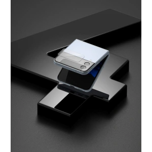 Gehärtetes Glas Ringke ID Glass Samsung Galaxy Z Flip 4 (für kleines Display) [3 PACK]