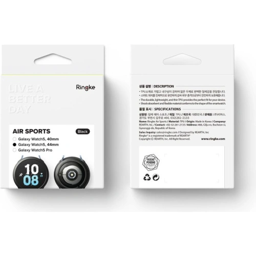 Kup Etui Ringke Air Sports Samsung Galaxy Watch 5 44mm Fekete - RGK1651BLK - {ean13} - Sklep Home Screen
