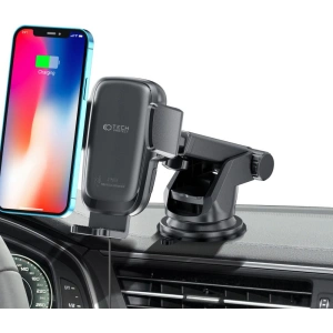 Buy Tech-Protect X05 Dashboard Car Mount Wireless Charger 15W Black - THP1242BLK - {ean13} - Home Screen Store Europe