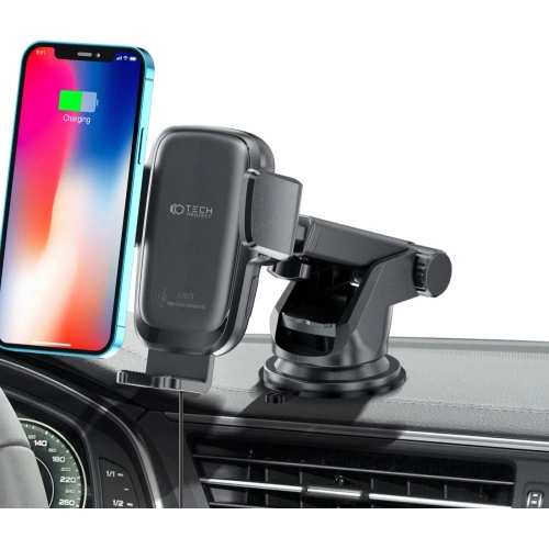 Kup Uchwyt automobilový Tech-Protect X05 Dashboard Car Mount Wireless Charger 15W Černý - THP1242BLK - {ean13} - Sklep Home Screen