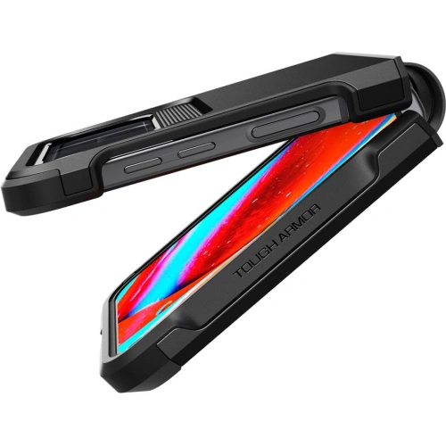 Kup Etui Spigen Tough Armor Samsung Galaxy Z Flip 4 Fekete - SPN2298BLK - {ean13} - Sklep Home Screen