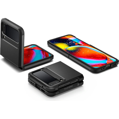 Kup Etui Spigen Tough Armor Samsung Galaxy Z Flip 4 Fekete - SPN2298BLK - {ean13} - Sklep Home Screen