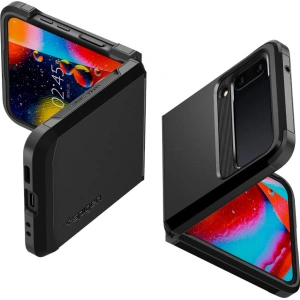 Kup Etui Spigen Tough Armor Samsung Galaxy Z Flip 4 Fekete - SPN2298BLK - {ean13} - Sklep Home Screen