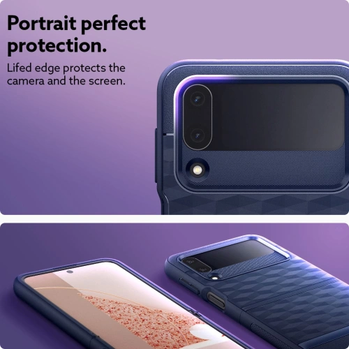Kup Etui Caseology Parallax Samsung Galaxy Z Flip 4 Midnight Blue - CSL062MIDBLU - {ean13} - Sklep Home Screen