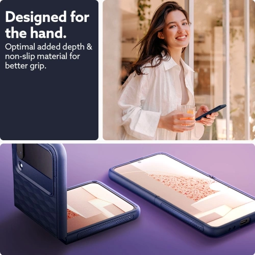 Kup Etui Caseology Parallax Samsung Galaxy Z Flip 4 Midnight Blue - CSL062MIDBLU - {ean13} - Sklep Home Screen