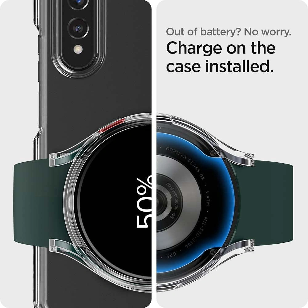 Etui Spigen Ultra Hybrid Samsung Galaxy Watch 5/4 40mm Crystal Clear