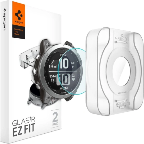 Buy Spigen GLAS.tR ez Fit Garmin Fenix 7 [2 PACK] - SPN2302 - {ean13} - Home Screen Store Europe