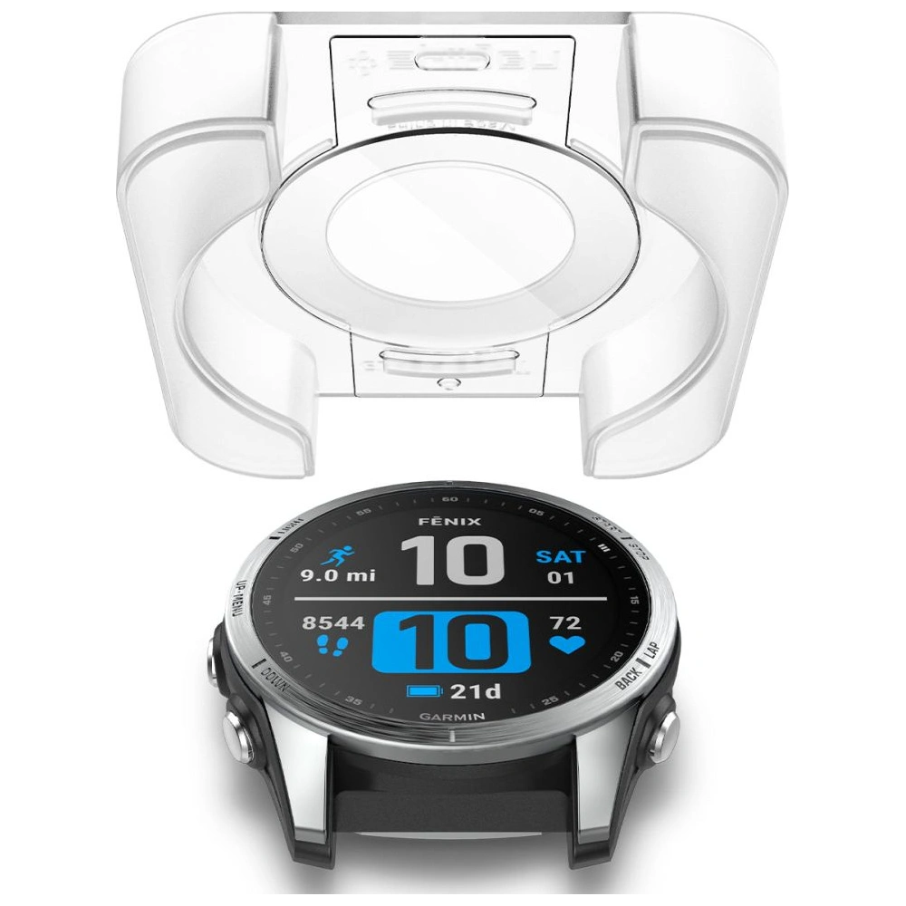 Szkło hartowane Spigen GLAS.tR ez Fit Garmin Fenix 7s [2 PACK]