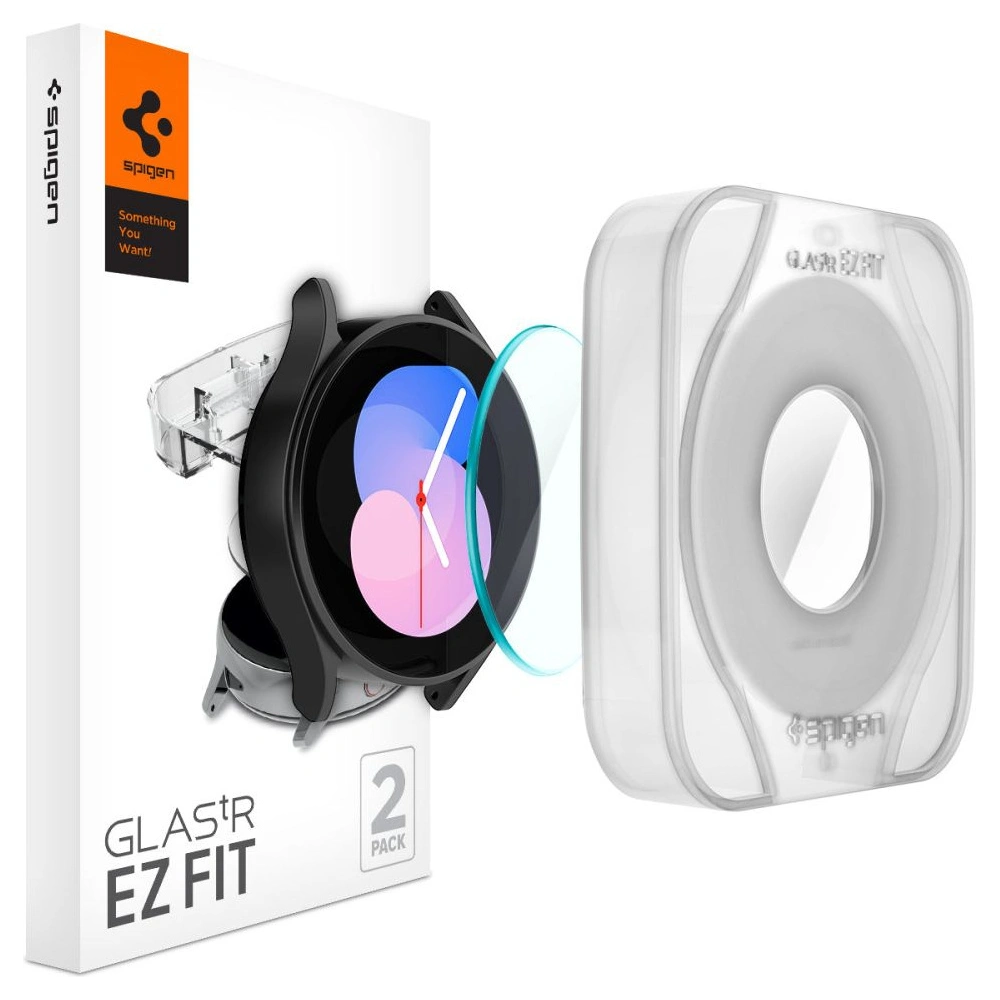 Szkło hartowane Spigen GLAS.tR ez Fit Samsung Galaxy Watch 5/4 40mm [2 PACK]