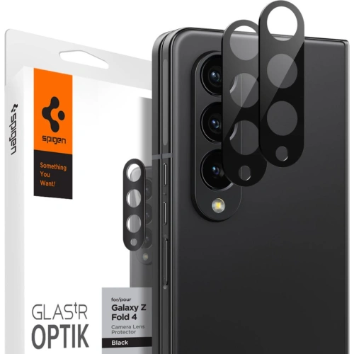 Kup Gehärtetes Glas für die Kamera Spigen Optik Kameraobjektiv Samsung Galaxy Z Fold 4 Schwarz [2 PACK] - SPN2307 - {ean13} - Sklep Home Screen