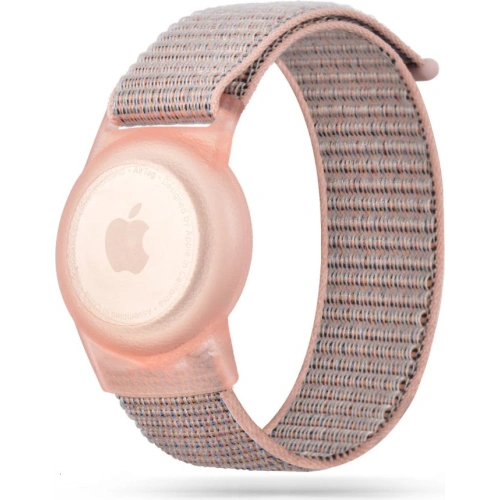 Kup Pasek Tech-Protect Nylon pentru copii Apple AirTag roz - THP1244PNK - {ean13} - Sklep Home Screen