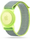 Páska Tech-Protect Nylon pro děti Apple AirTag Lime