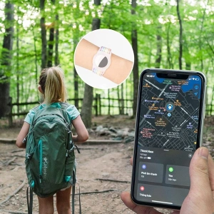 Kup Pasek Tech-Protect Nylon For Kids Apple AirTag Lime - THP1246LIM - {ean13} - Sklep Home Screen