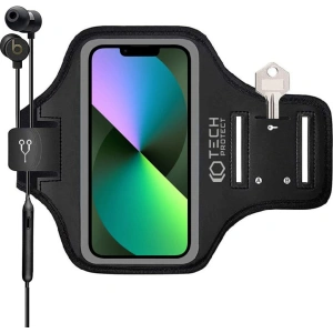 Kup Opasek na ruku Tech-Protect M2 Universal Sport Armband Black - THP1248BLK - {ean13} - Sklep Home Screen