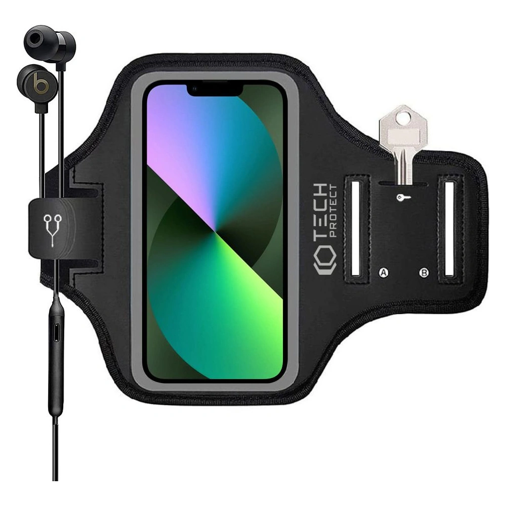 Opaska na ramię Tech-Protect M2 Universal Sport Armband Black