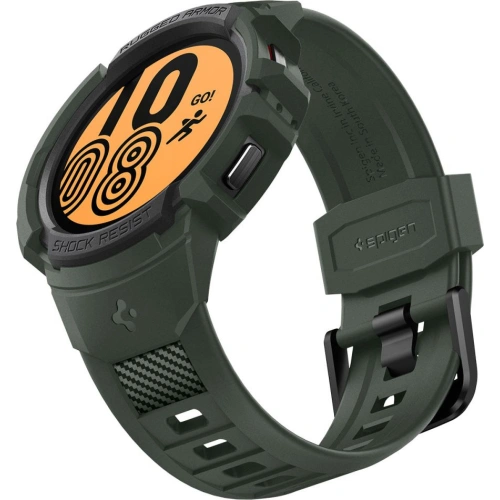 Kup Spigen Rugged Armor Pro Band Samsung Galaxy Watch 5/4 44mm Militärgrün - SPN2308GRN - {ean13} - Sklep Home Screen