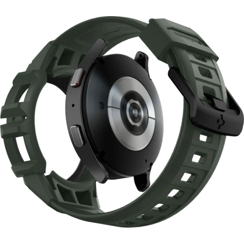 Kup Pasek Spigen Rugged Armor Pro Samsung Galaxy Watch 5/4 44mm Vojenská zelená - SPN2308GRN - {ean13} - Sklep Home Screen
