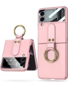 Etui Tech-Protect Icon Ring Samsung Galaxy Z Flip 4 Rózsaarany