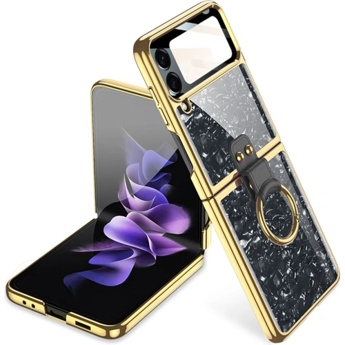 Buy Tech-Protect Mood Ring Samsung Galaxy Z Flip 4 Black/Gold - THP1268BLKGLD - {ean13} - Home Screen Store Europe