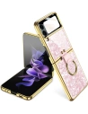 Hülle Tech-Protect Mood Ring Samsung Galaxy Z Flip 4 Pink/Gold