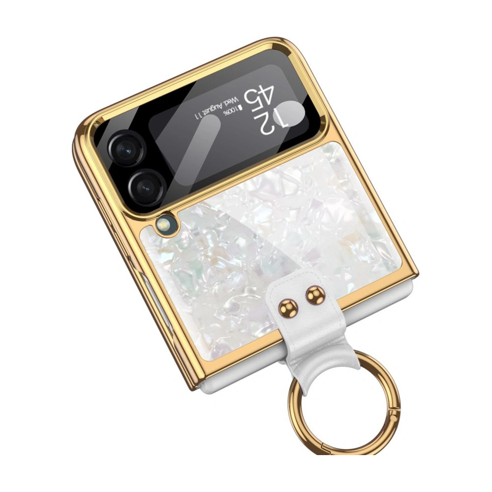 Etui Tech-Protect Mood Ring Samsung Galaxy Z Flip 4 Pink/Gold