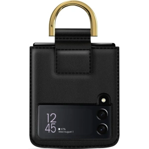 Hülle Tech-Protect Wallet Chain Samsung Galaxy Z Flip 4 Schwarz