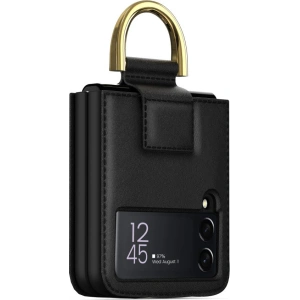 Hülle Tech-Protect Wallet Chain Samsung Galaxy Z Flip 4 Schwarz
