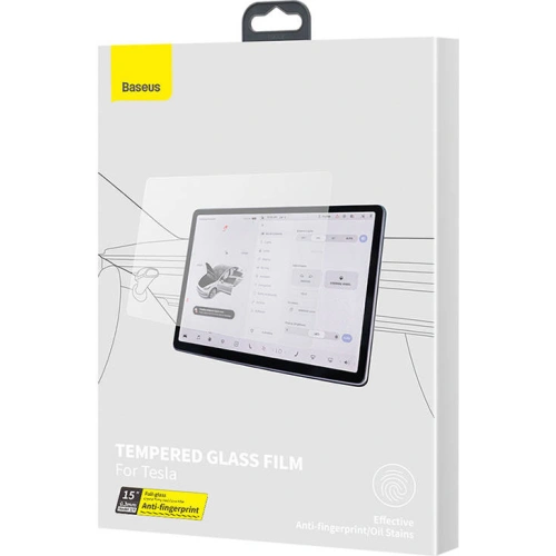 Buy Tempered glass 0.3mm Baseus Crystal Tesla 3/Y - BSU3488 - {ean13} - Home Screen Store Europe