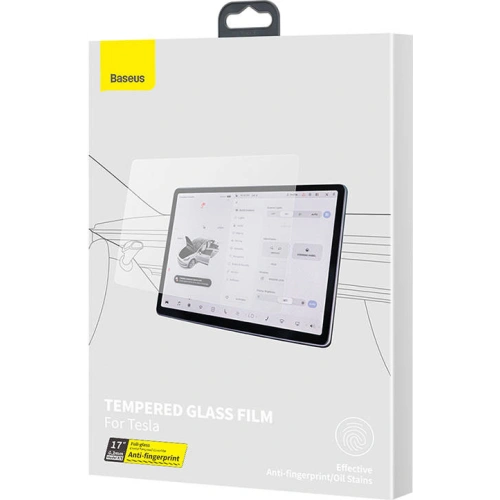 Buy Tempered glass 0.3mm Baseus Crystal Tesla X/S - BSU3489 - {ean13} - Home Screen Store Europe
