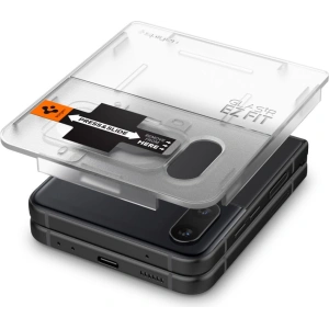 Kup Sticlă securizată Spigen GLAS.tR ez Fit + Hinge Film Samsung Galaxy Z Flip 4 Negru [2 PACK] - SPN2309BLK - {ean13} - Sklep Home Screen