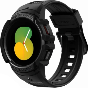 Kup Pasek Spigen Rugged Armor Pro Samsung Galaxy Watch 5/4 44mm Fekete - SPN2310BLK - {ean13} - Sklep Home Screen
