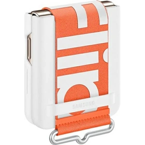 Kup Etui Samsung Galaxy Z Flip 4 EF-GF721TWEGWW fehér/színes szilikon borító pánt - SMG737WHT - {ean13} - Sklep Home Screen