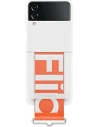 Kup Etui Samsung Galaxy Z Flip 4 EF-GF721TWEGWW bílý/white Silicone Cover Strap - SMG737WHT - {ean13} - Sklep Home Screen