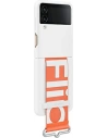 Kup Etui Samsung Galaxy Z Flip 4 EF-GF721TWEGWW bílý/white Silicone Cover Strap - SMG737WHT - {ean13} - Sklep Home Screen