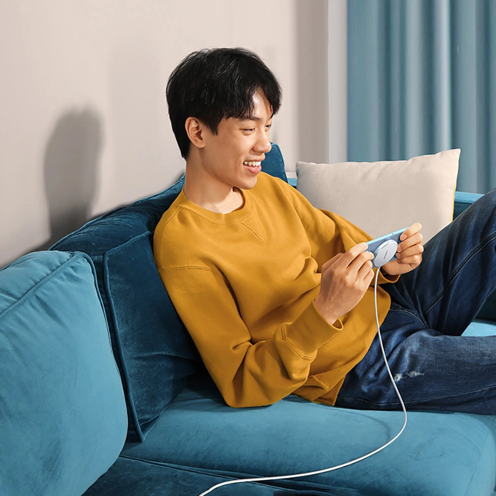 Ładowarka bezprzewodowa UGREEN CD284 15W MagSafe srebrny