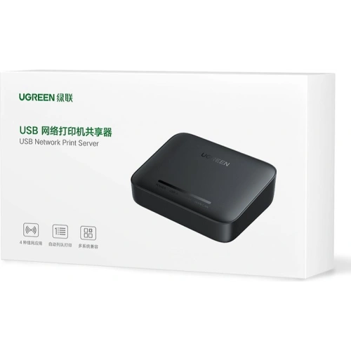 Kup Externe Netzwerkkarte UGREEN CM428 Druckeradapter schwarz - UGR1373BLK - {ean13} - Sklep Home Screen