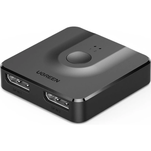 Kup UGREEN CM430 Signalverteiler 2x DisplayPort (Eingang) zu 1x DisplayPort (Ausgang) Schalter 4K/1080p schwarz - UGR1374BLK - {ean13} - Sklep Home Screen