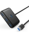 HUB UGREEN CR113 USB - 4 x USB 3.0 25m negru