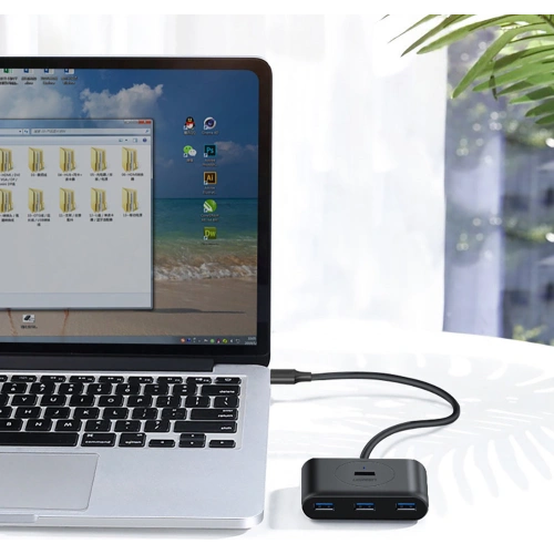 Kup HUB UGREEN CR113 USB - 4 x USB 3.0 25m negru - UGR1376BLK - {ean13} - Sklep Home Screen