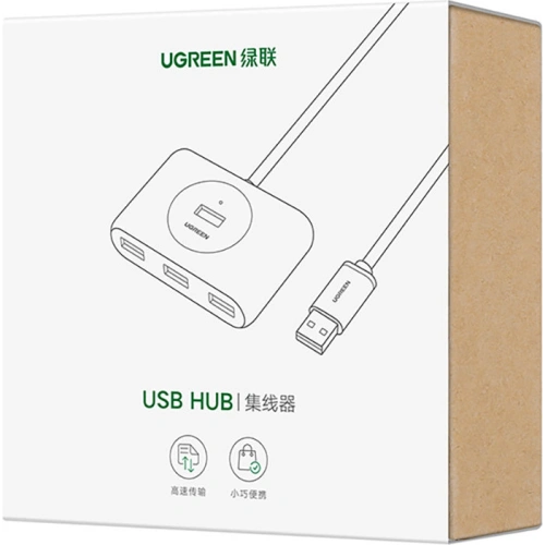 Kup HUB UGREEN CR113 USB - 4 x USB 3.0 25m negru - UGR1376BLK - {ean13} - Sklep Home Screen