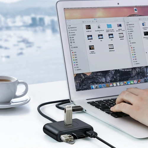 Kup UGREEN HUB CR113 USB - 4 x USB 3.0 25m schwarz - UGR1376BLK - {ean13} - Sklep Home Screen