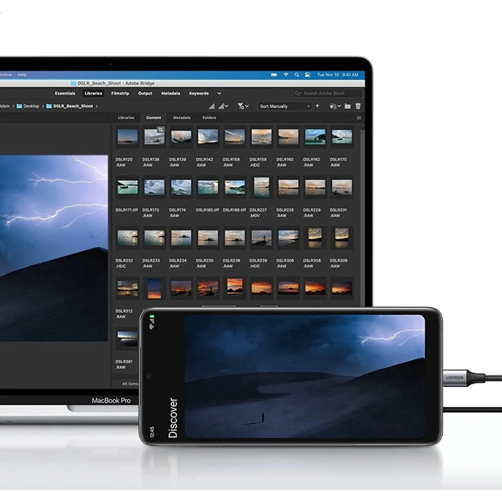 Kabel UGREEN US187 USB 3.0 - USB-C 3A 1m