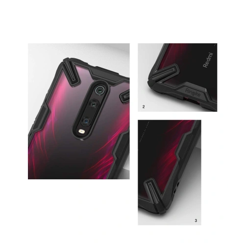Kup Case Ringke Fusion-X Xiaomi Mi 9T/Pro & Redmi K20/Pro Rubinrot - RGK930RED - {ean13} - Sklep Home Screen
