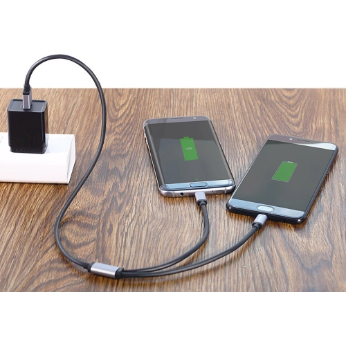 Kup Kabel UGREEN US196 USB - USB-C + microUSB 1m schwarz - UGR1379BLK - {ean13} - Sklep Home Screen