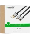 Kup Kabel UGREEN US196 USB - USB-C + microUSB 1m schwarz - UGR1379BLK - {ean13} - Sklep Home Screen