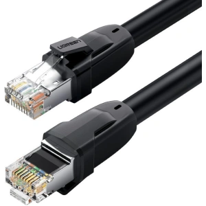 Kup Kabel sieciowy UGREEN NW121 Ethernet RJ45 Cat 8 T568B 1.5m czarny - UGR1380BLK - {ean13} - Sklep Home Screen